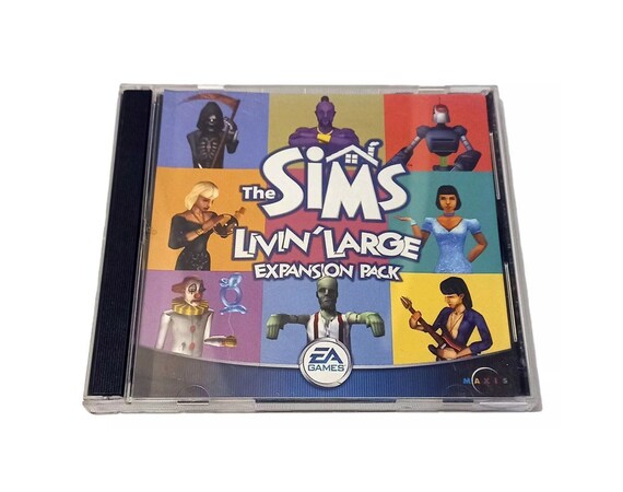 The Sims Livin' Large Expansion Pack (Jewel Case)