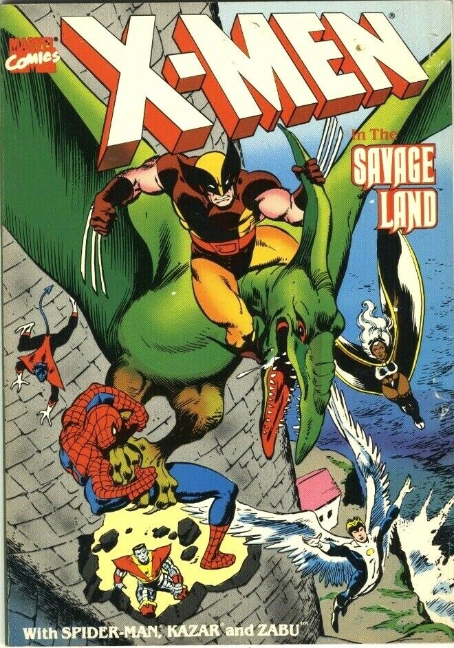 The X-Men in The Savage Land Marvel Comics
