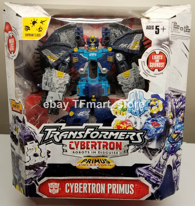 Transformers Cybertron Primus Unleashed Supreme Robots in Disguise Hasbro