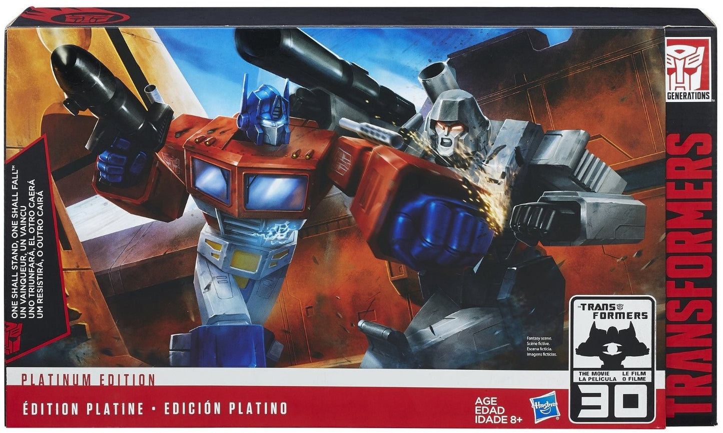 Transformers Generations Platinum Edition "One Shall Stand, One Shall Fall