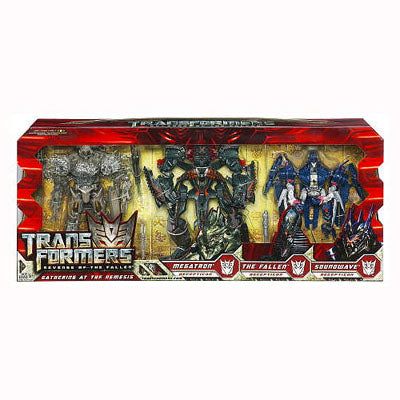 Transformers Revenge of the Fallen - Gathering at the Nemesis (Megatron,The Fallen, Soundwave) (NTSC)