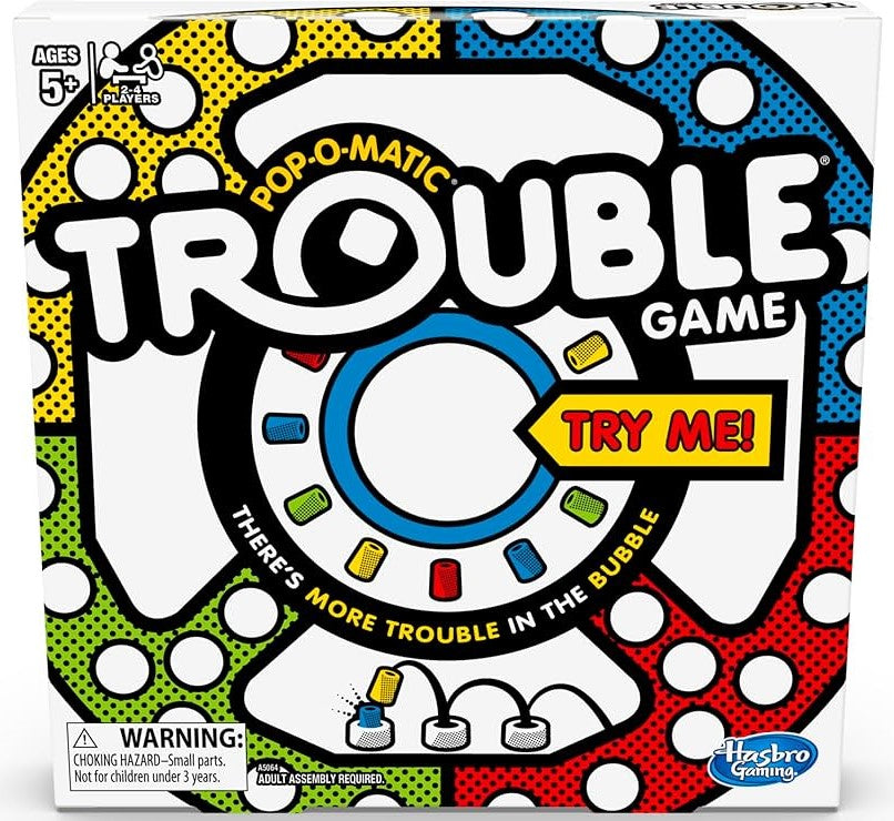 Trouble Game - Pop-O-Matic - Hasbro Gaming