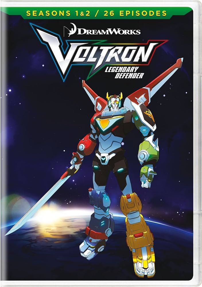 Voltron Legendary Defender Series Seasons 1 And 2 DVD - Dreamworks (NTSC)