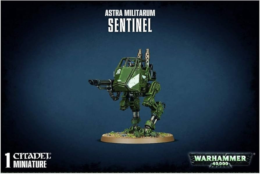 Warhammer 40K: Astra Militarum - Sentinel - 1 Citadel Miniature