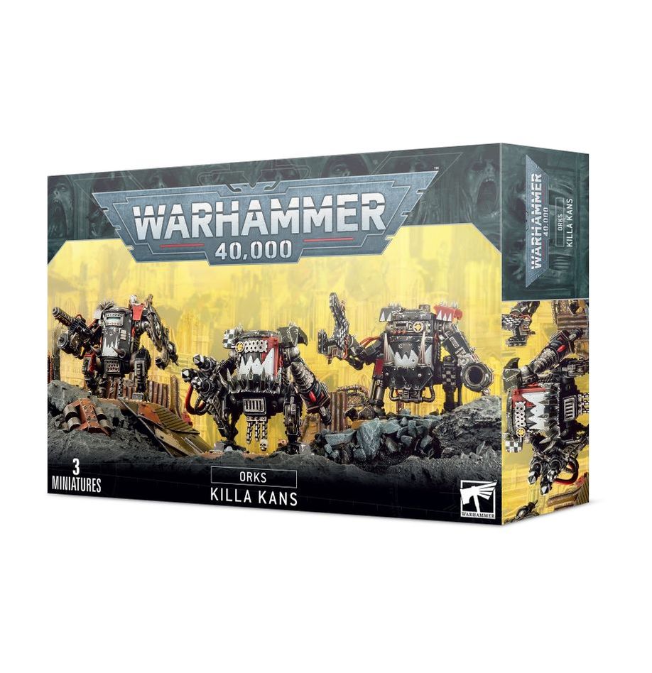 Warhammer 40K: Ork Killa Kans - 3 Miniatures