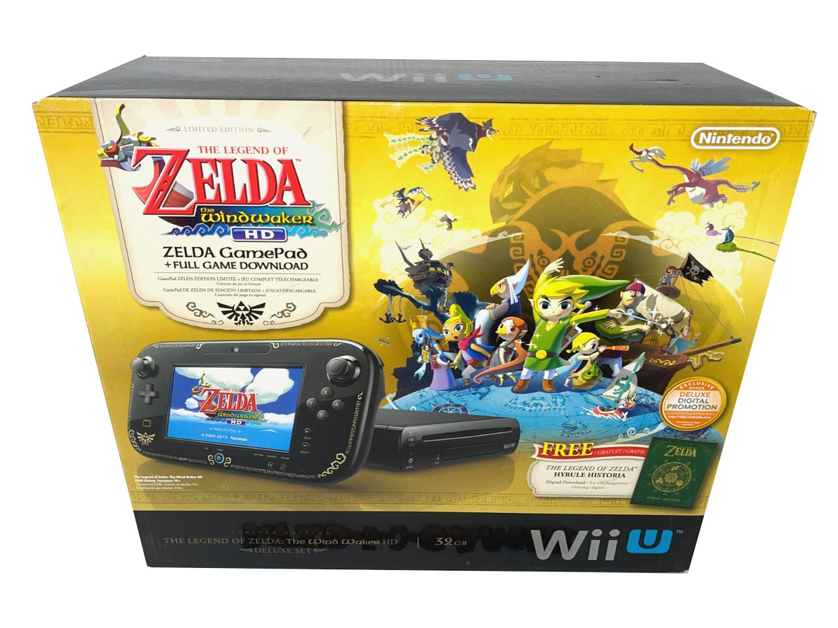 Wii U Console Deluxe - Zelda Wind Waker Edition (NTSC)