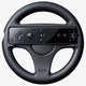 Wii Wheel (Black) (NTSC)