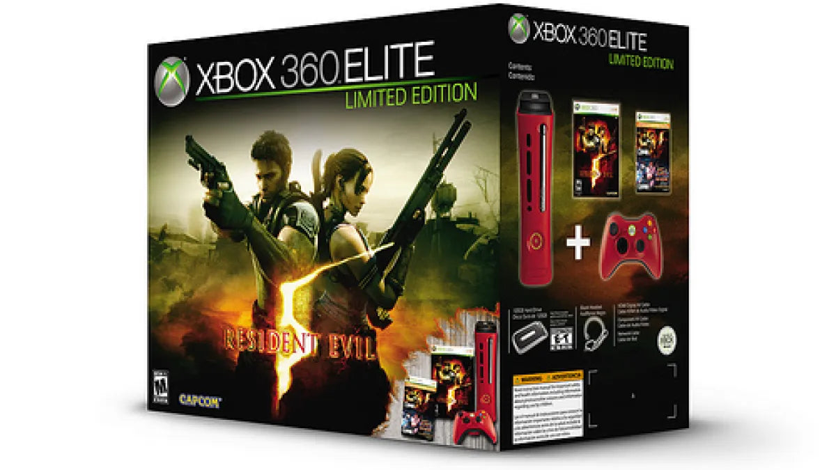 Xbox 360 Elite - Resident Evil 5 Limited Edition (NTSC)