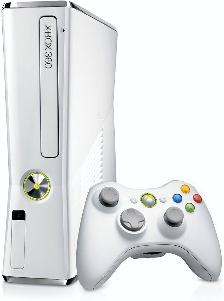 Xbox 360 Slim Console - 4GB (White) (NTSC)