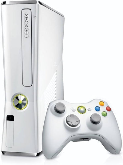 Xbox 360 Slim Console - 4GB (White) (NTSC)