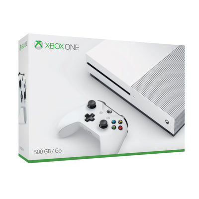 Xbox One S 500GB Console (White) (NTSC)