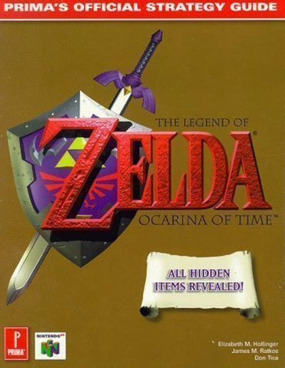 Zelda Ocarina of Time [Prima] W/ Poster