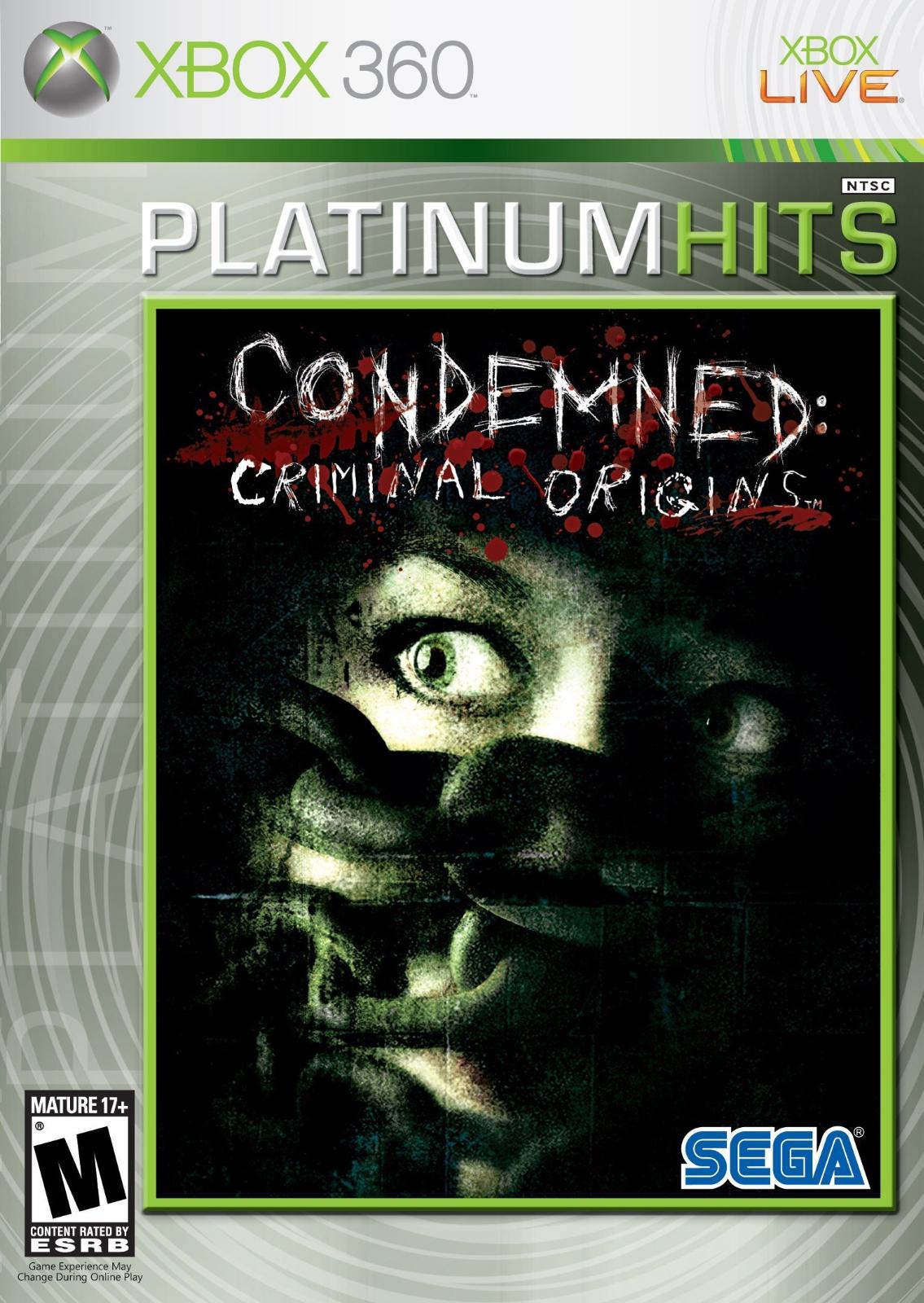 Condemned: Criminal Origins [Platinum Hits] (NTSC)
