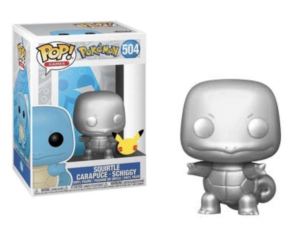 Squirtle [Metallic Silver] #504