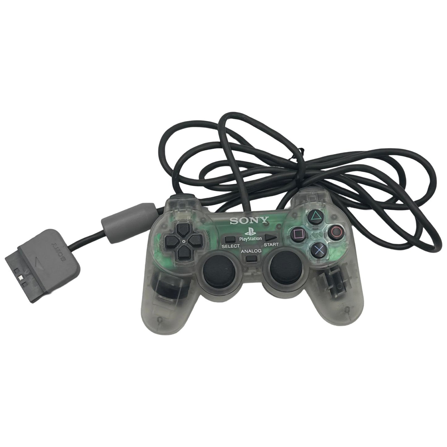 Playstation Dual Shock Analog Controller (Clear)