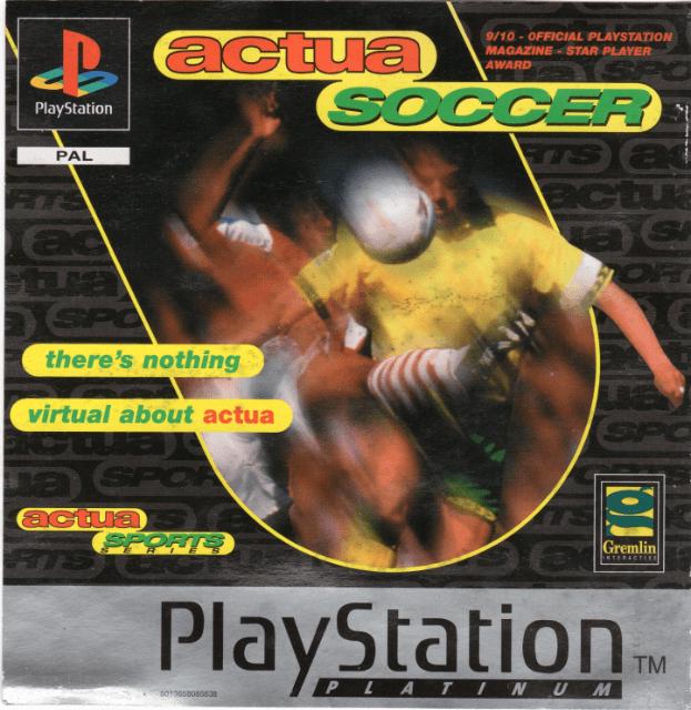 Actua Soccer [Platinum] (PAL)