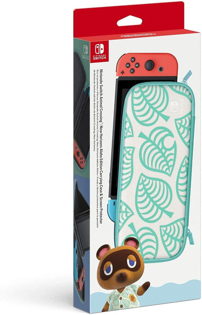 Animal Crossing: New Horizons Aloha Edition Carrying Case & Screen Protector