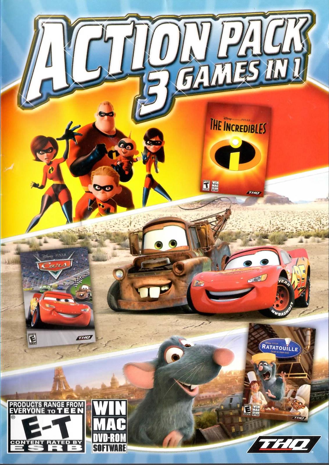 Action Pack: 3 Games In 1