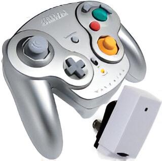 Platinum Wavebird Controller (NO DONGLE) (OFFICIAL)
