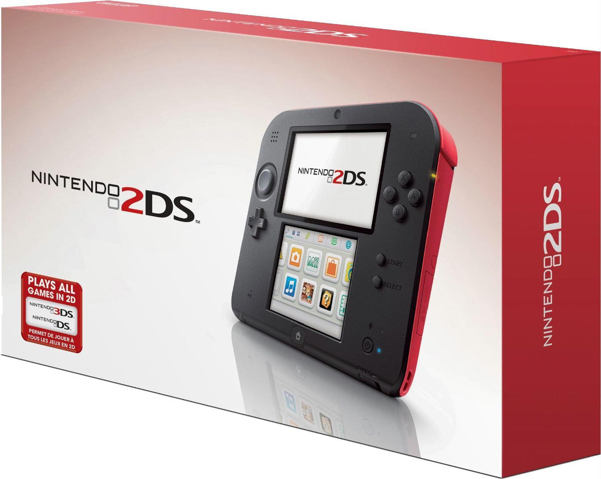Nintendo 2DS System (Crimson Red) (NTSC)
