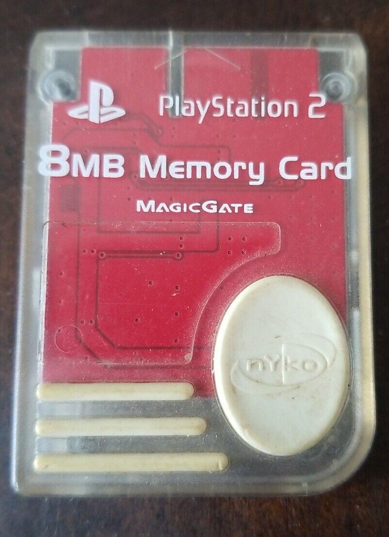 PS2 Nyko 8MB Memory Card (NTSC)