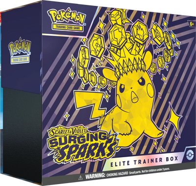Scarlet and Violet - Surging Sparks - Elite Trainer Box (NTSC)