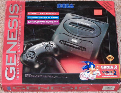 Sega Genesis System [Sonic 2 Bundle]