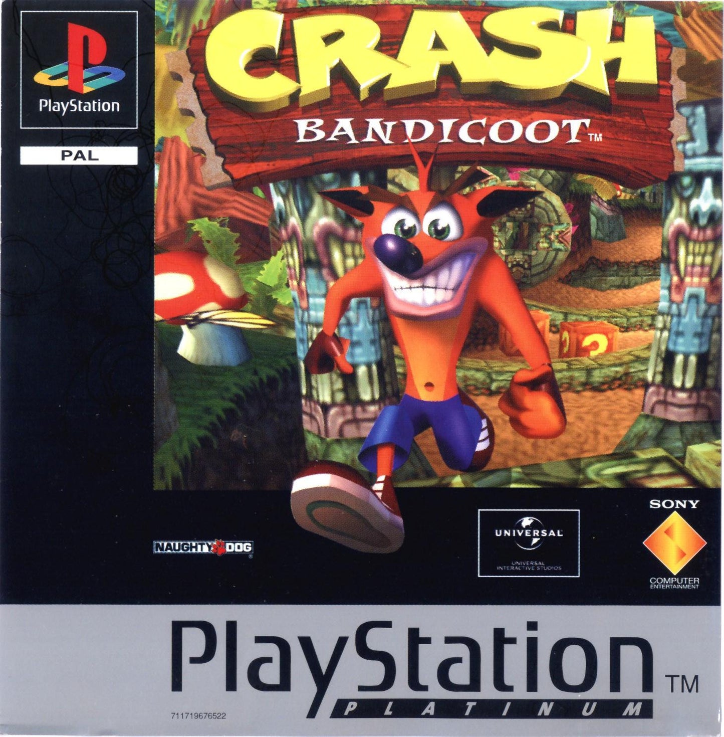 Crash Bandicoot [Platinum] (PAL)