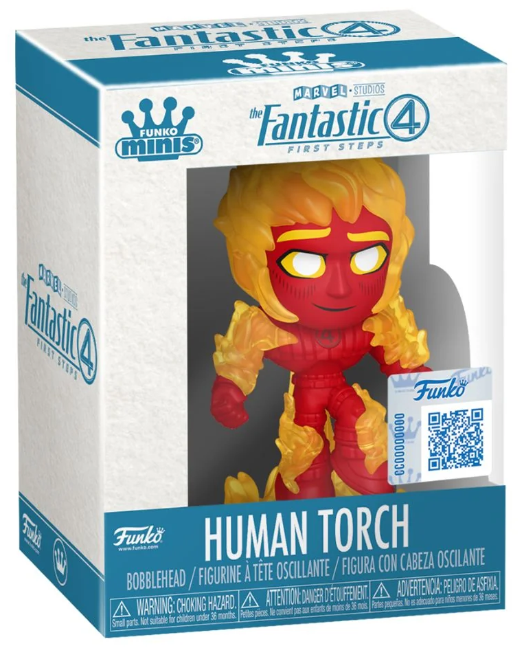 Funko Mini Fantastic 4 First Steps Human Torch (NTSC)