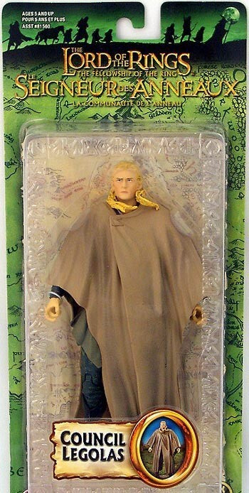 Toybiz - Lord Of The Rings The fellowship of the Ring - Council Legolas