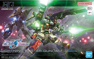 Mobile Suit Gundam Seed Freedom Lightning Buster Gundam Scale 1/144 [Built]