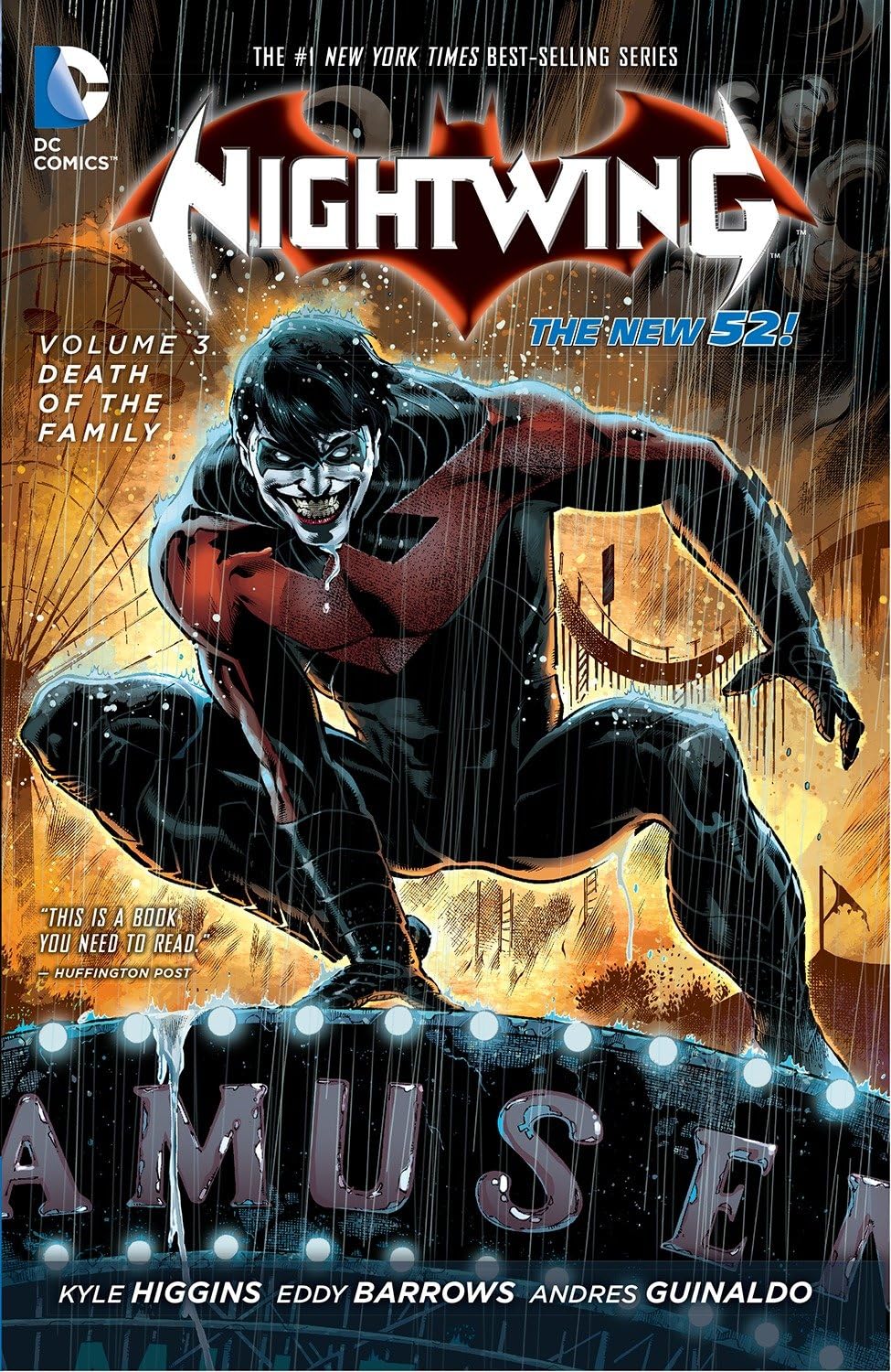 DC Comics The New 52!: Nightwing, Vol. 3 Death of The Family (Higgins, Barrows, Guinaldo)