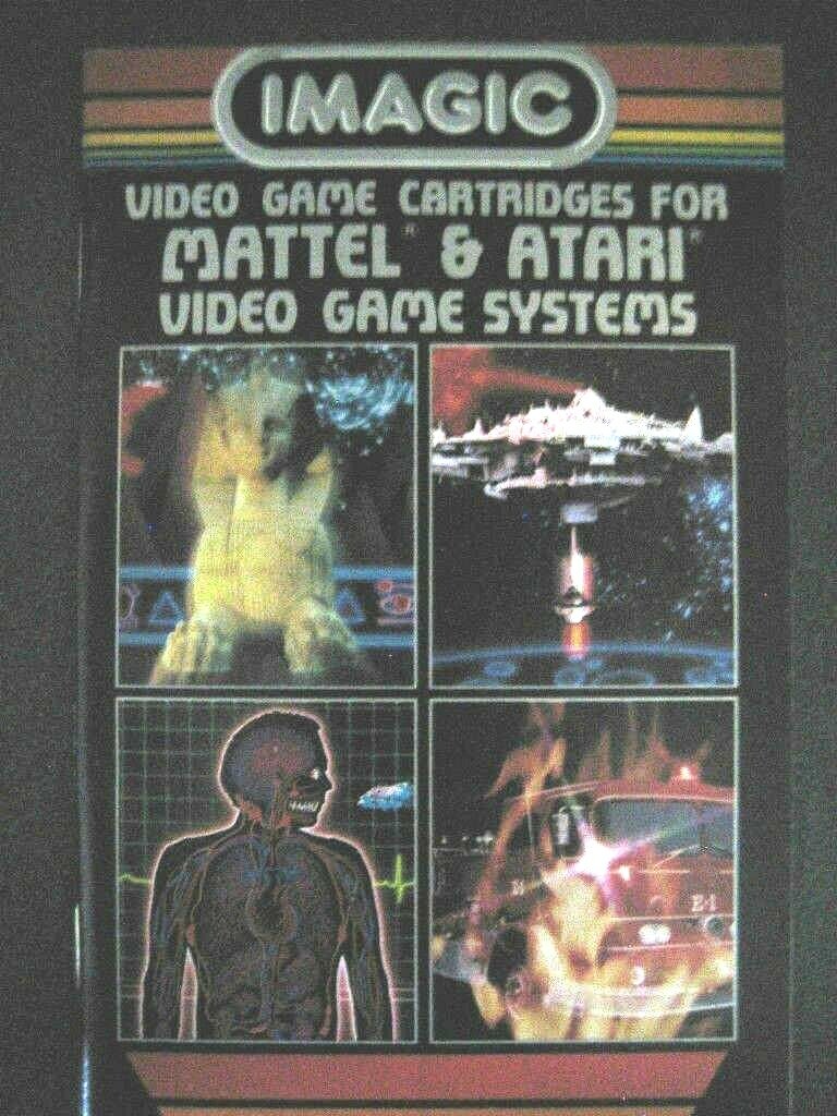 Atari 2600: Imagic Video Game Cartridges for Mattel & Atari Video Game Systems