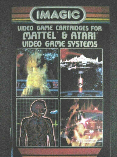 Atari 2600: Imagic Video Game Cartridges for Mattel & Atari Video Game Systems