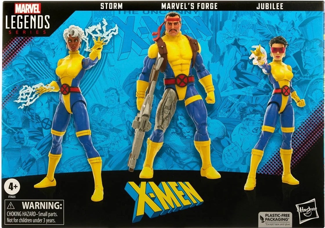 Marvel Legends Series - X-Men 60th anniversary - 3 Pack - Storm Forge Jubilee