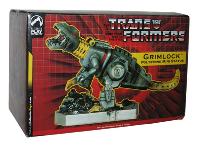 transformers grimlock polystone mini statue