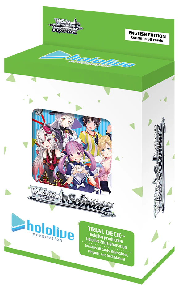 Weis Schwars - Hololive 2nd generation - Trial deck (NTSC)